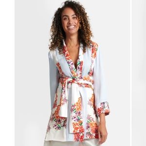 Ala von Auersperg Margaux Silk Komono in Bougainville Small